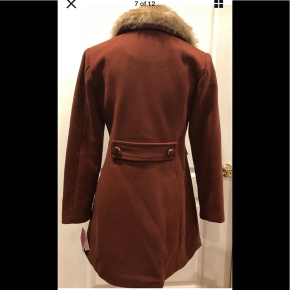 Kate spade wool blend coat teakwood XS, L - Picture 7 of 15